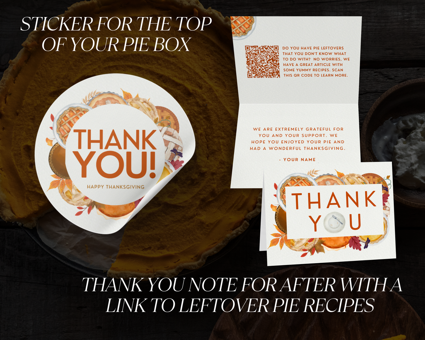 Thanksgiving Pie Give-A-Way Event Bundle 4