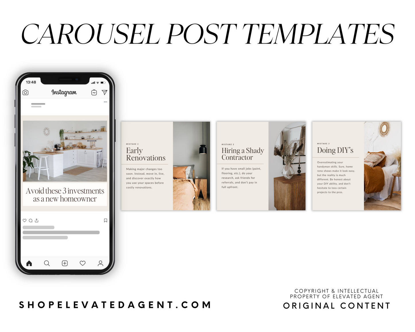 NATURAL Social media posts - 1 Year Bundle