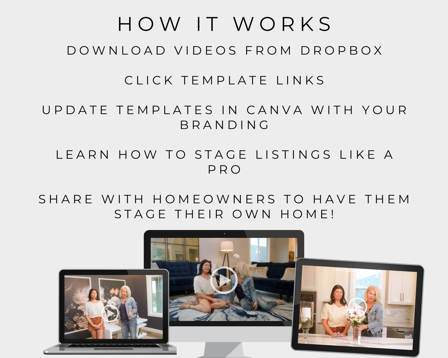 Real Estate Staging Videos