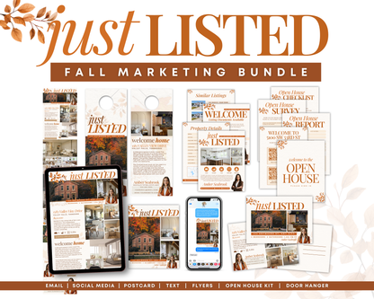 Just Listed Fall Bundle 1