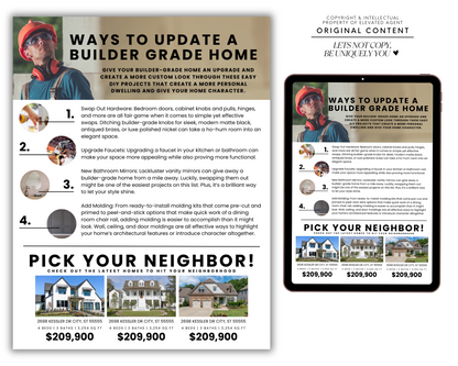 Real Estate Template - 2023 September Newsletter Realtor Mailer