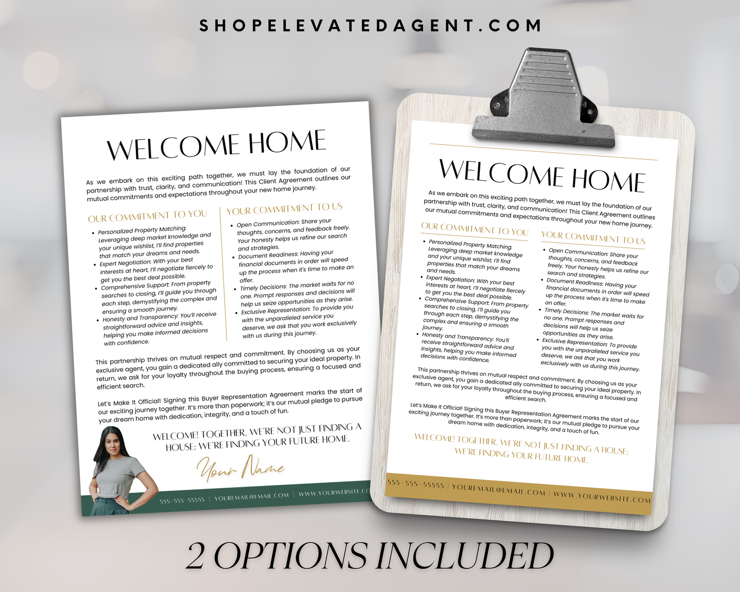 Buyer Loyalty Agreement - Exclusive Design Style