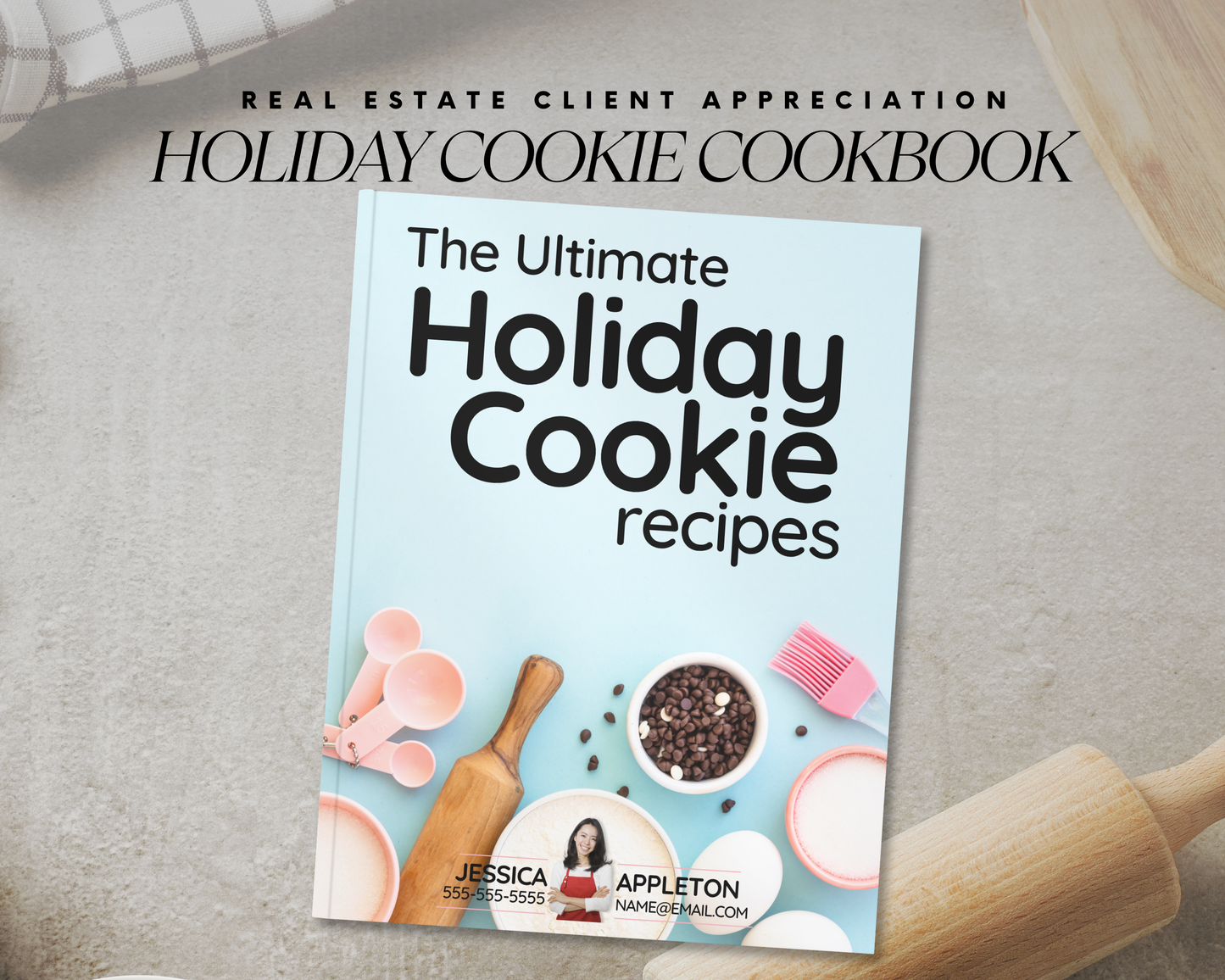 Holiday Cookie Cookbook Template
