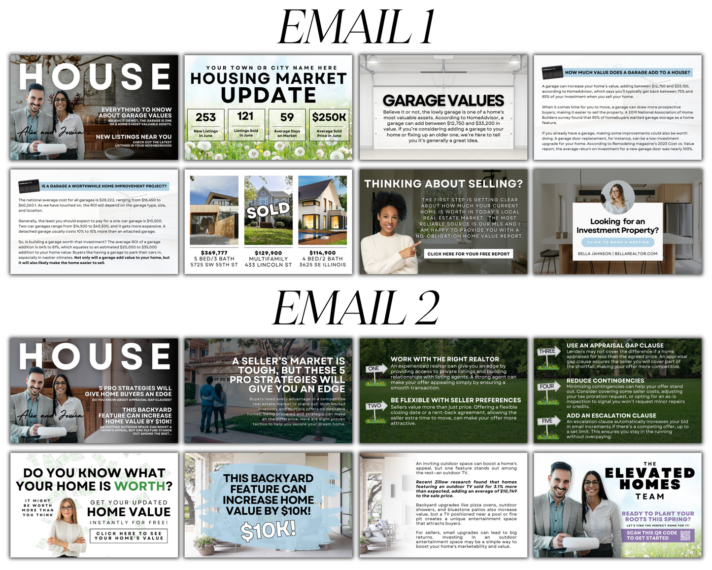 April Email Newsletter - Real Estate Template