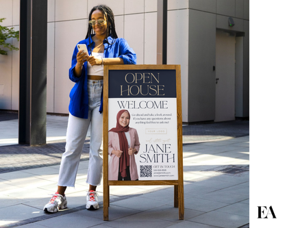 Open House A-Frame Sign 1