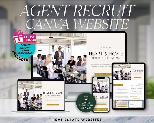 Agent Recruit Landing Pages