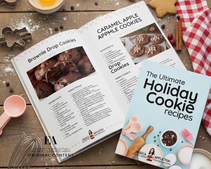 Holiday Cookie Cookbook Template