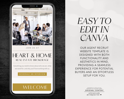 Agent Recruit Landing Pages