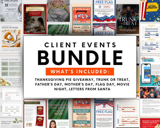 CLIENT EVENTS Bundle