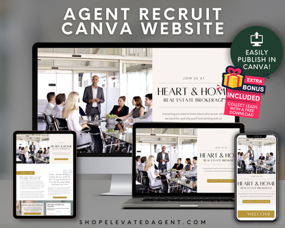 Agent Recruit Landing Pages