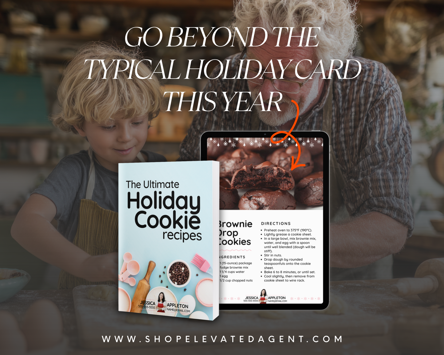 Holiday Cookie Cookbook Template