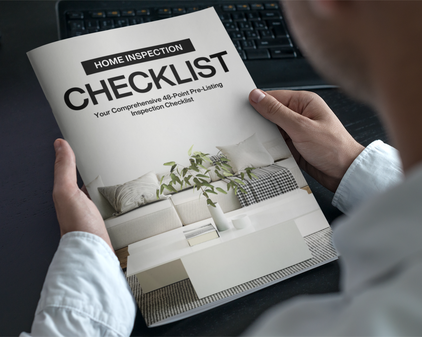 Home Inspection Checklist, Real Estate Template, Property Survey Checklist, Real Estate Marketing, Home Buyer Packet, Real Estate Flyer