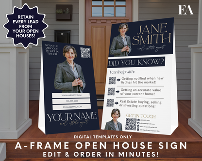 Open House A-Frame Sign 7 - Exclusive Design Style