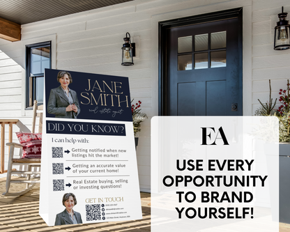 Open House A-Frame Sign 7 - Exclusive Design Style