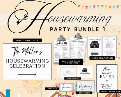 Housewarming Party Bundle