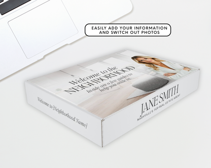 Welcome To The Neighborhood Box Template with Neighborhood Guide