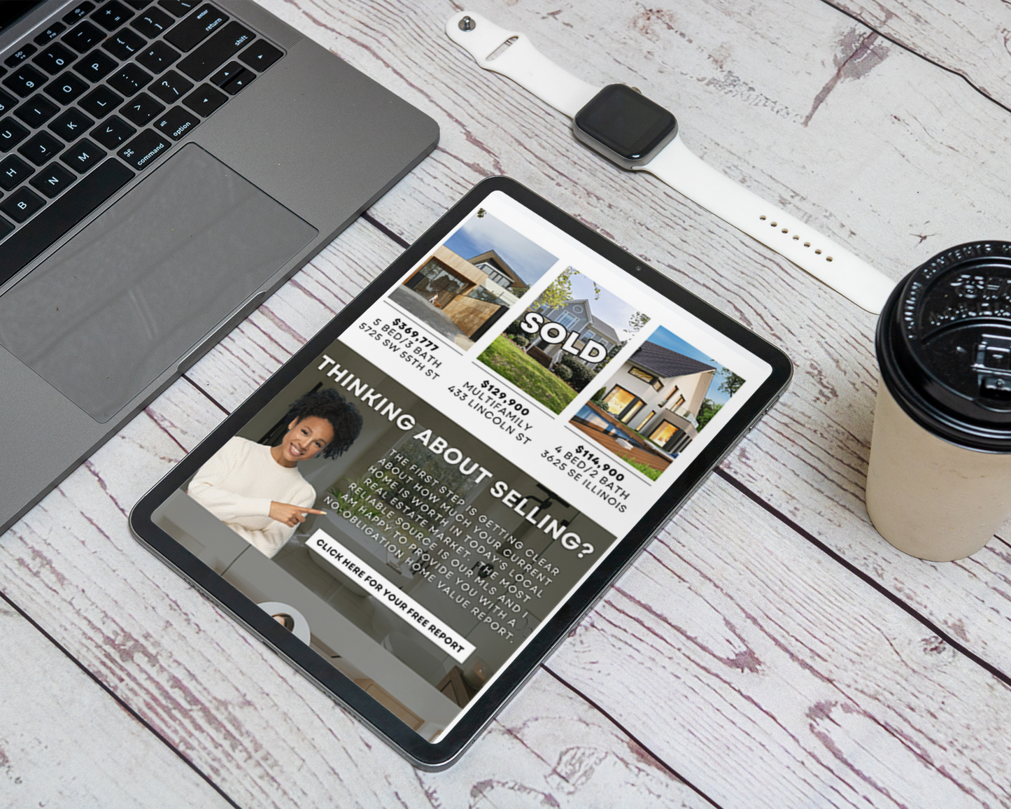 April Email Newsletter - Real Estate Template