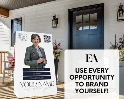 Open House A-Frame Sign 8 - Exclusive Design Style