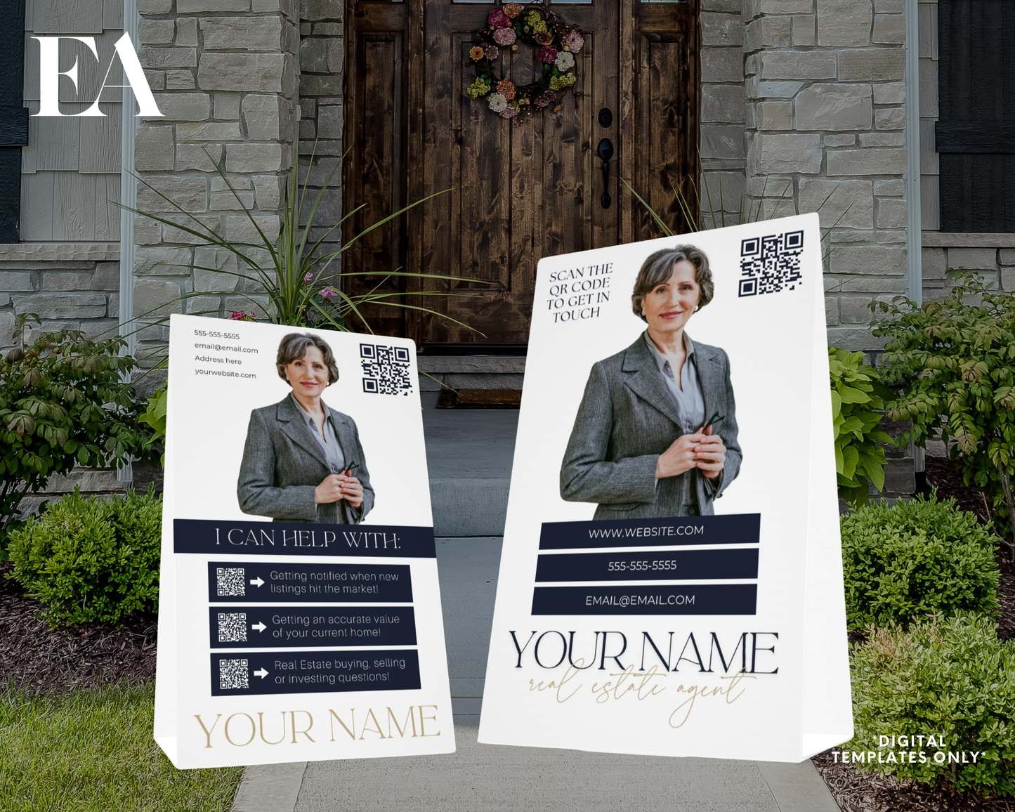 Open House A-Frame Sign 8 - Exclusive Design Style