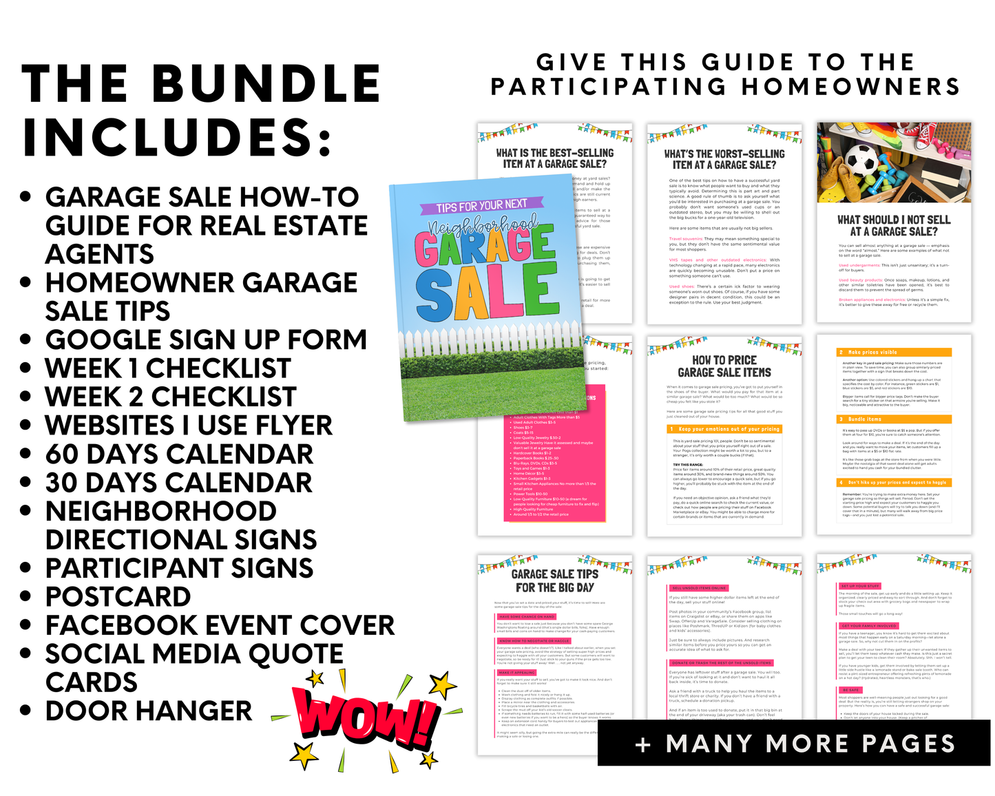 Garage Sale Bundle 1