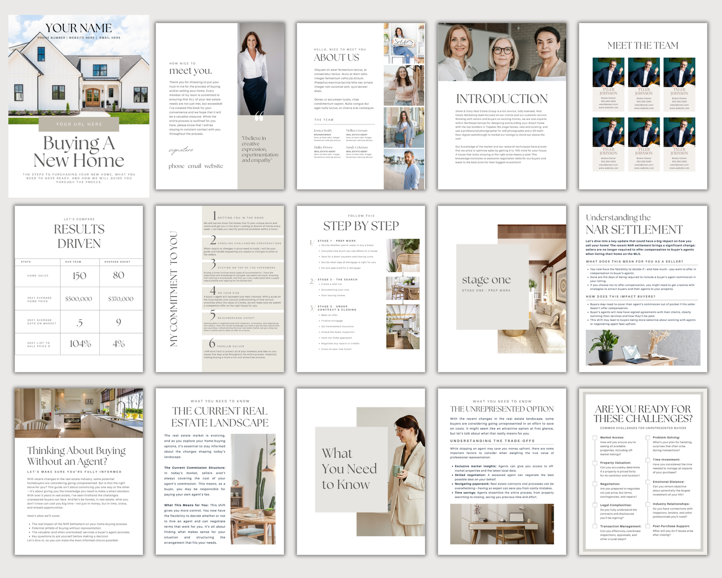 Buyer Presentation - Peaceful Brand Style