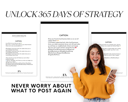 Social Media Posts Bundle - Natural Design Style Volume 2