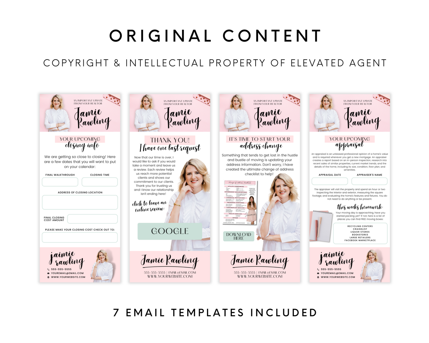 Under Contract Email Drip Playful Design Style