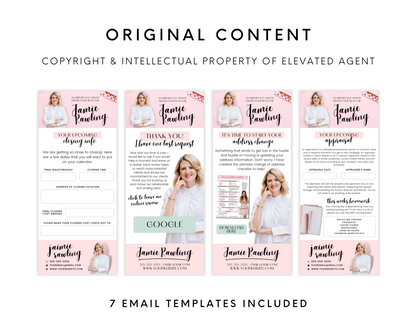 Under Contract Email Drip Playful Design Style