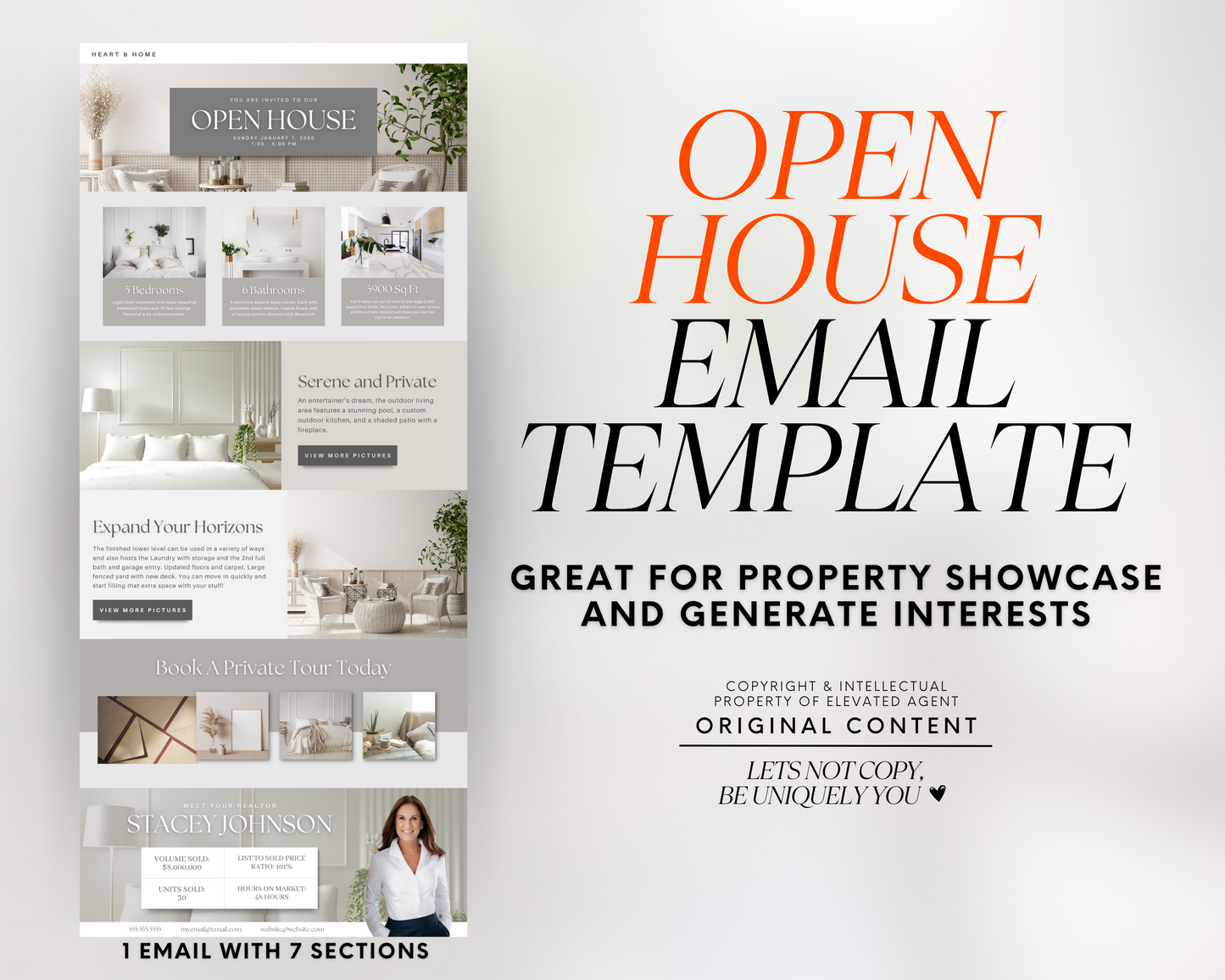 Email Bundle - Peaceful Design Style