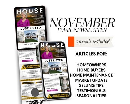 November Email Newsletter