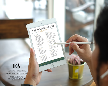 Photo Prep Checklist - Exclusive Design Style
