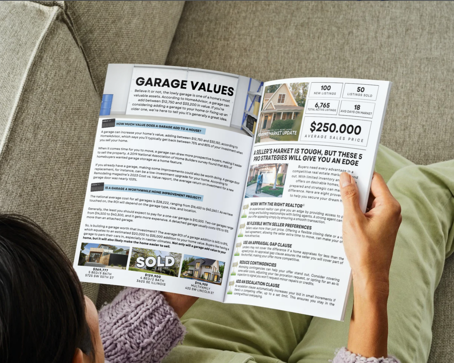April Newsletter( 8.5x11 ) - Real Estate Template