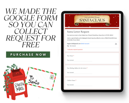 Letters To Santa, Santa Letters, Christmas Real Estate, Real Estate Client Event, Real Estate Marketing, Real Estate Pop By, Realtor Letter