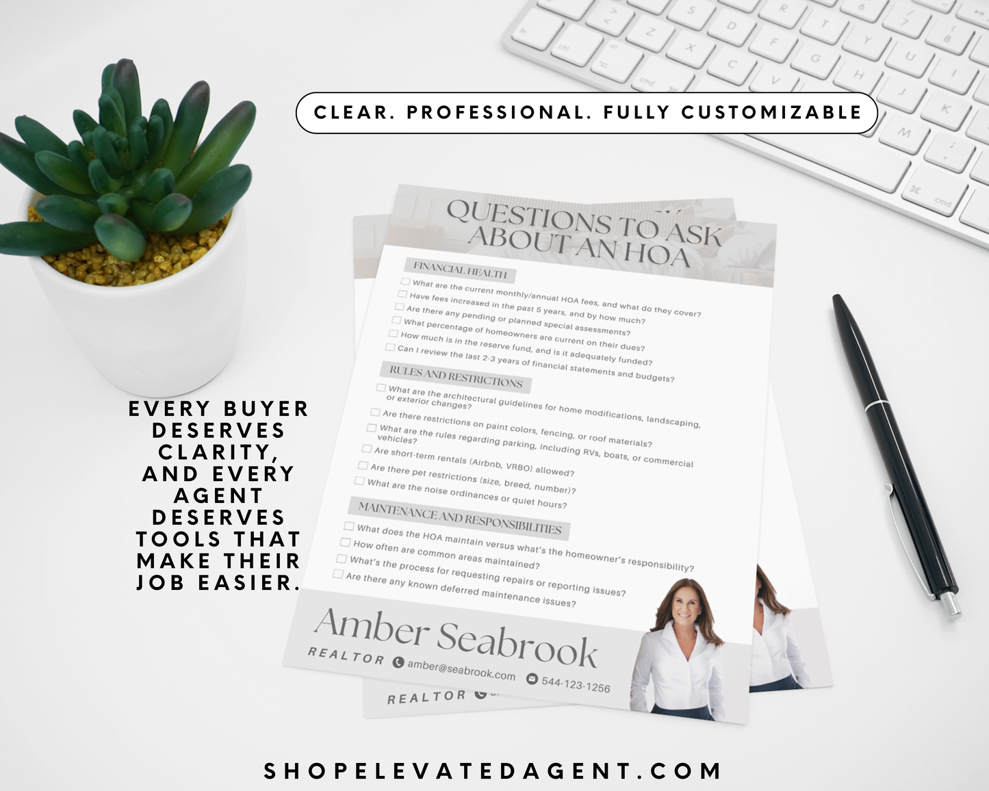 Questions To Ask About HOA Template