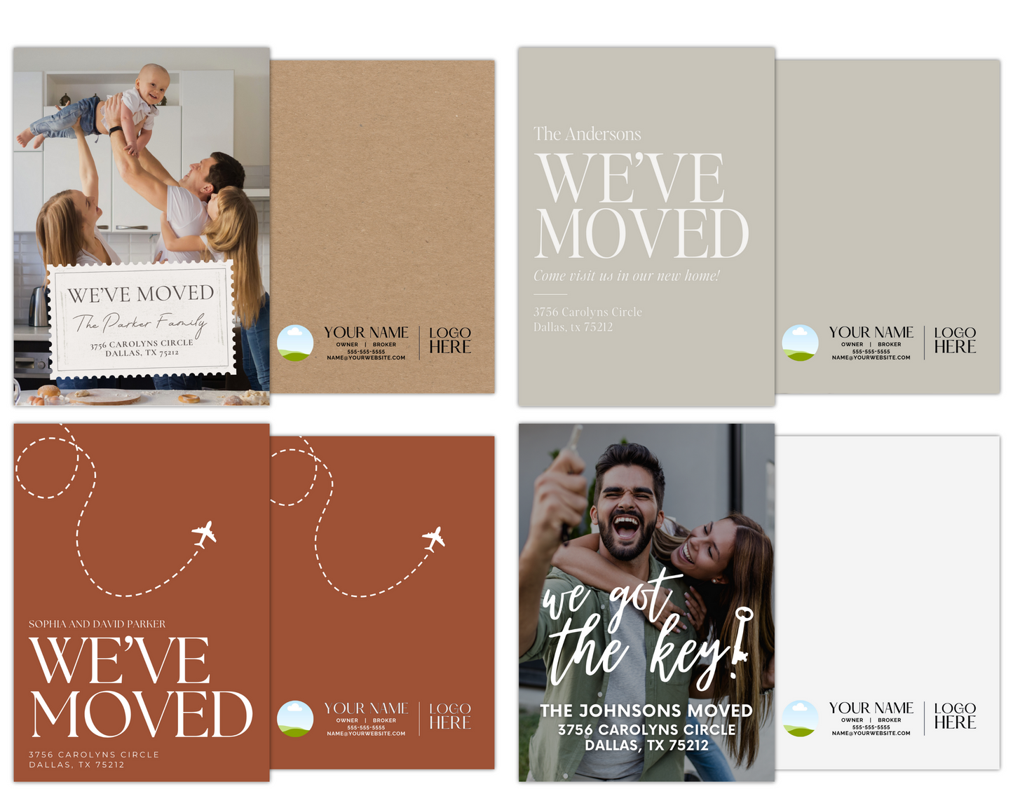 We've Moved Postcard Bundle