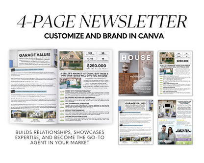 April Newsletter( 8.5x11 ) - Real Estate Template