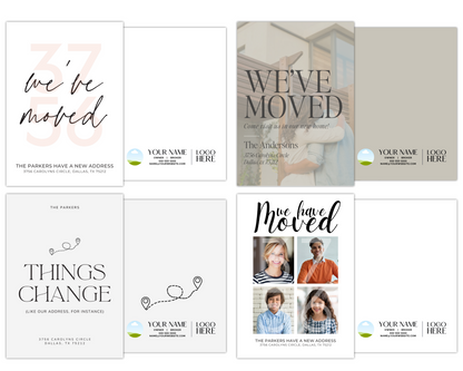 We've Moved Postcard Bundle