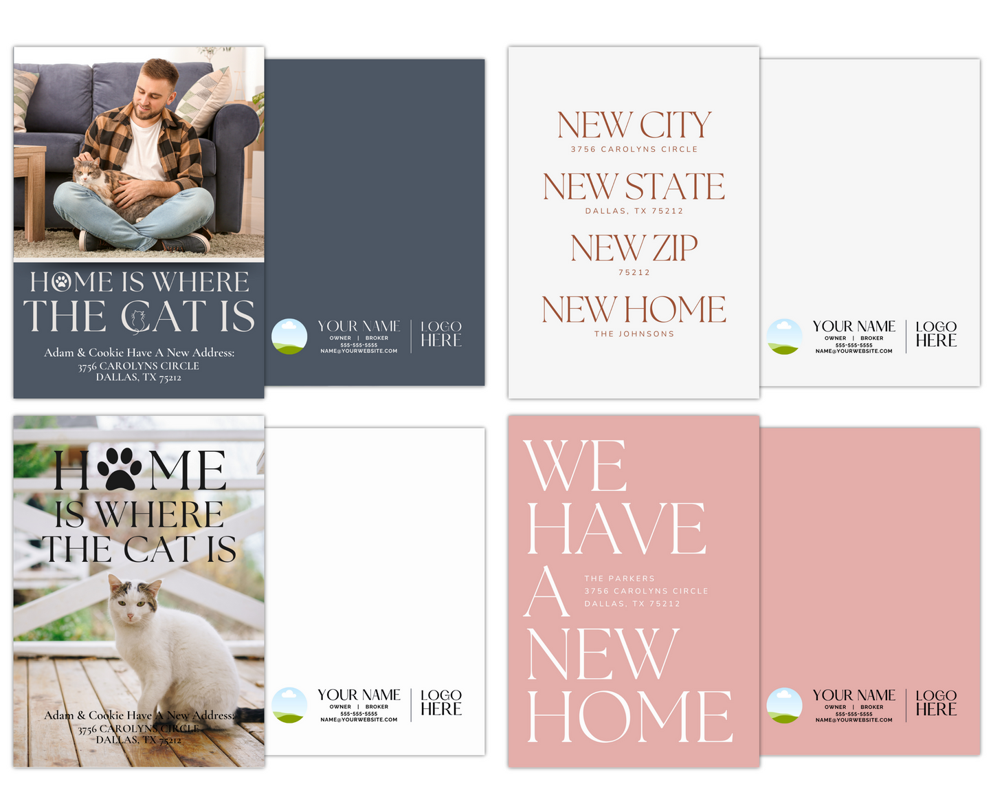 We've Moved Postcard Bundle