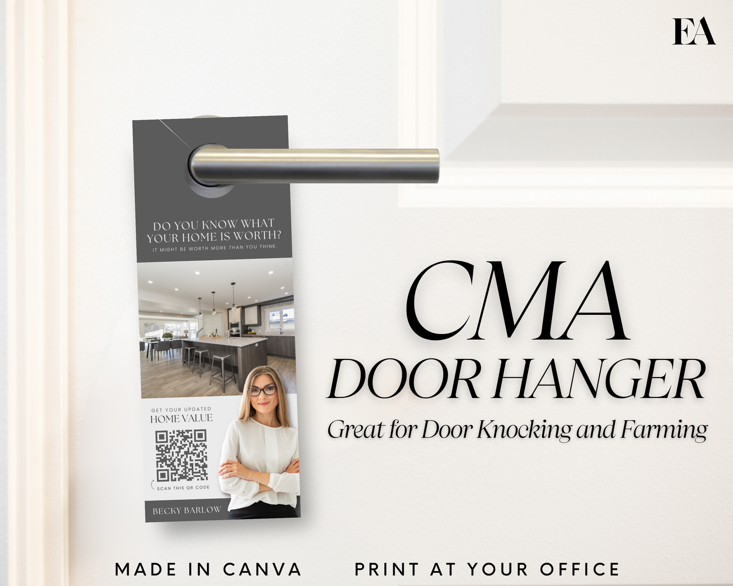 Real Estate Template – CMA Door Hanger