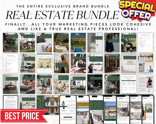 Real Estate Presentation Bundle, Real Estate Template, Seller Guide, Buyer Guide, Real Estate Marketing, Canva Template, Digital Download Real Estate Template, Real Estate Presentation Bundle, Seller Guide, Buyer Guide, Real Estate Marketing, Canva Template, Listing Presentation