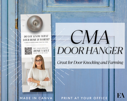 Real Estate Template – CMA Door Hanger