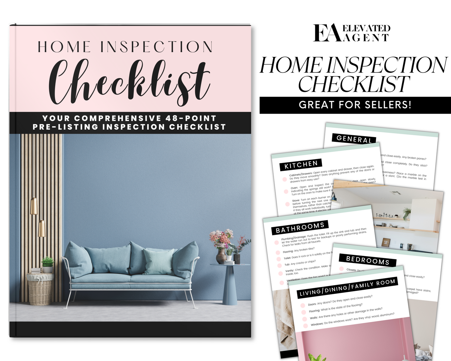 Home Inspection Checklist - Playful Brand Style