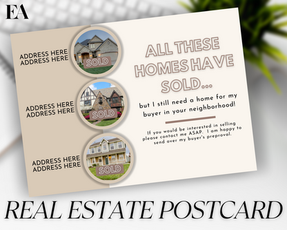 Real Estate Farming Postcard