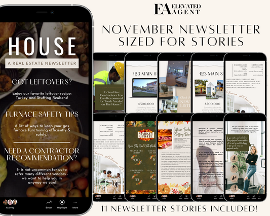 November Newsletter - Story Sized