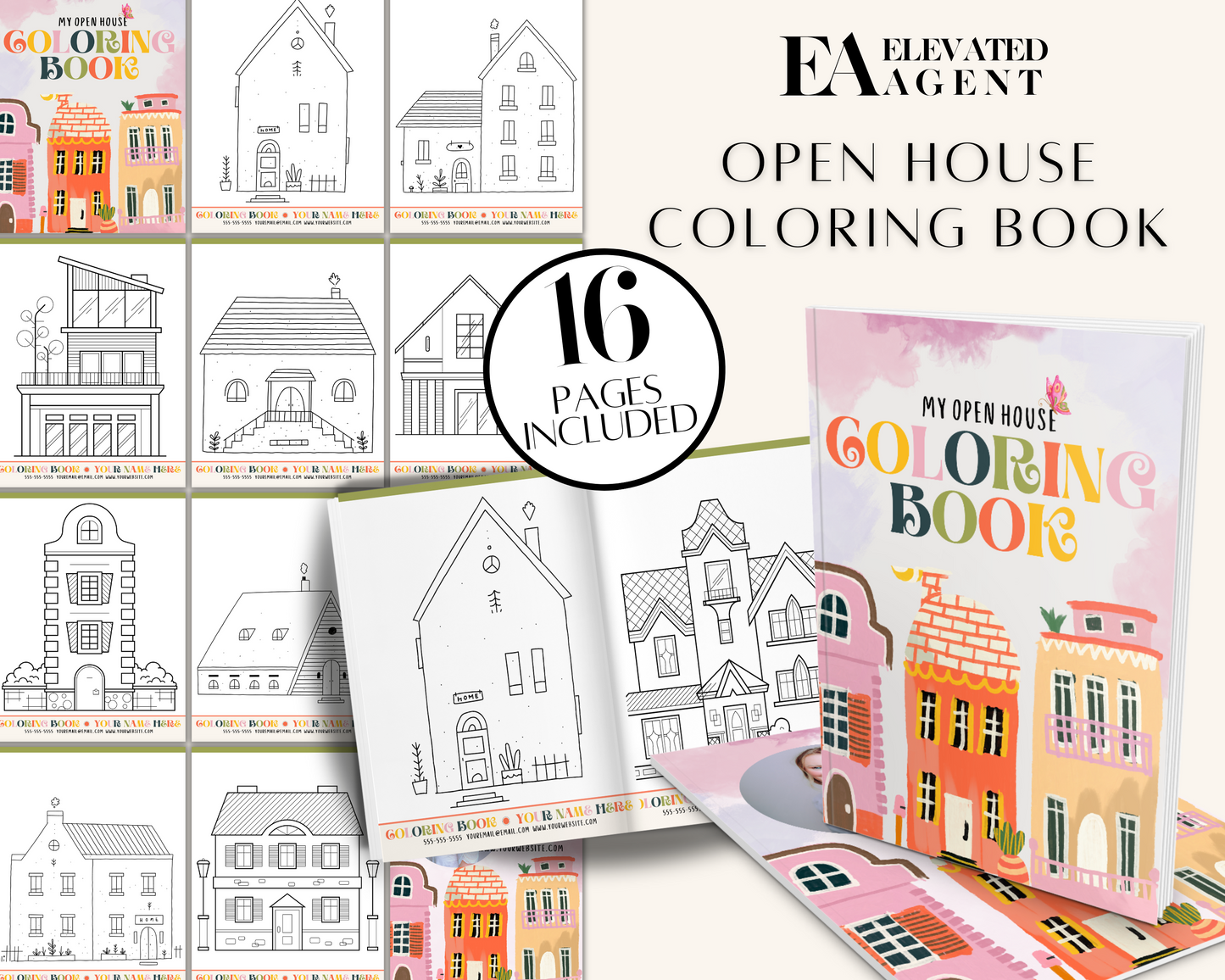 Open House Coloring Book