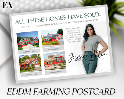 Real Estate Template – Farming Postcard for Sellers