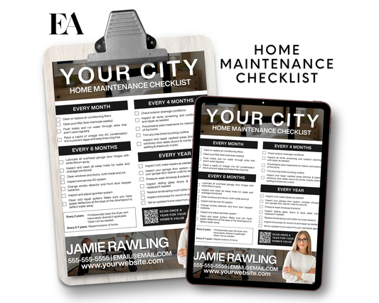 Home Maintenance Flyer - Classic Design Style