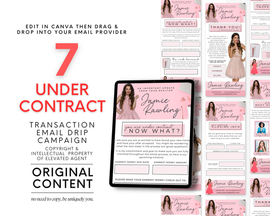 Under Contract Email Drip Campaign