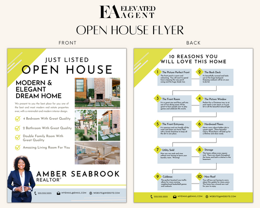 Open House Flyer