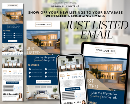 Just Listed Email Template